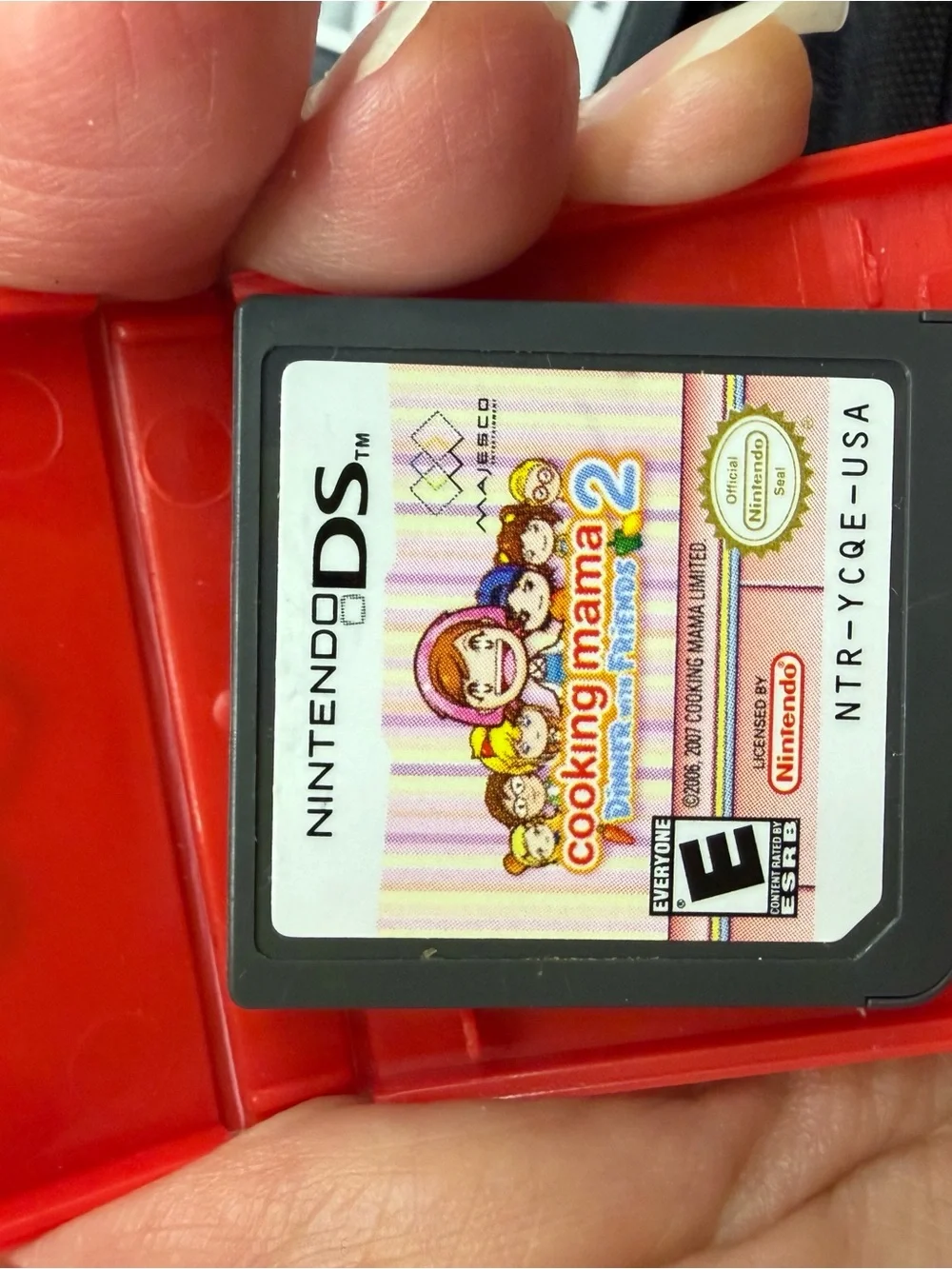 Nintendo included case